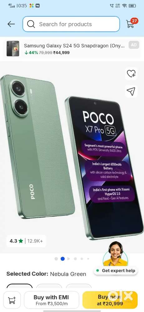 Poco x7 pro
