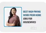 Female candidate can apply for this jobs at home