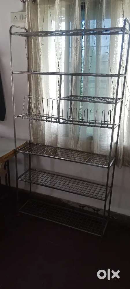 Steel untensil rak