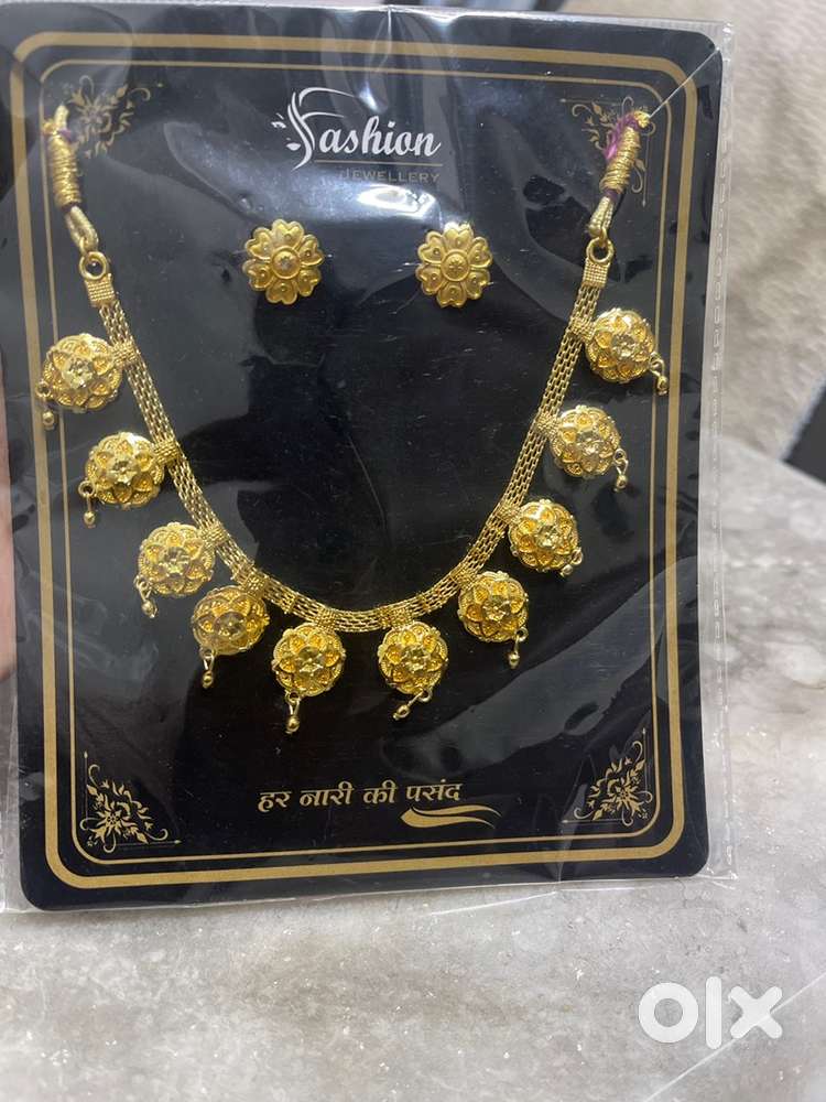 artificial gold jewellery set