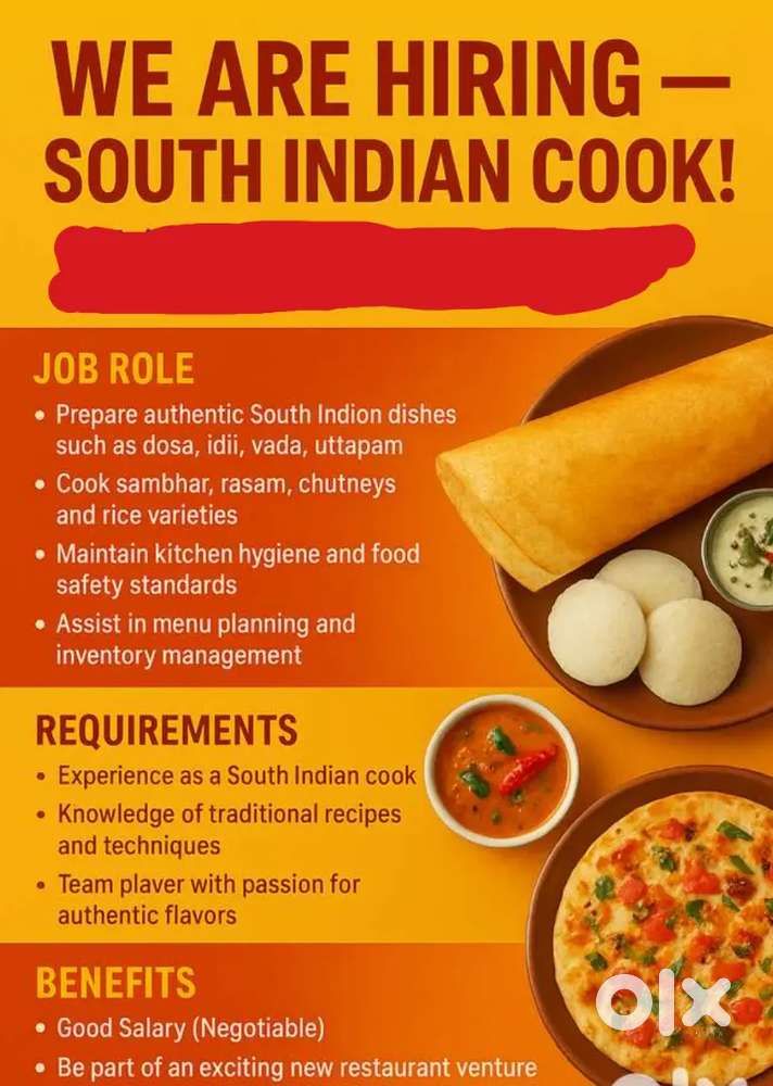 South indian chef