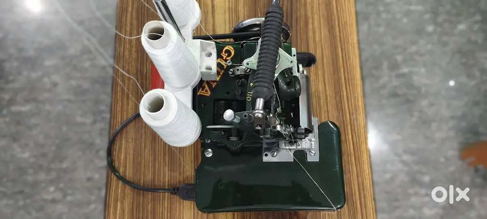 Guna 3 Thread Overlock Sewing Machine , Stand Like New,Bill Available