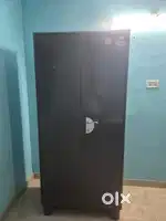 Steel wardrobe with double door