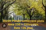 Settlement plots