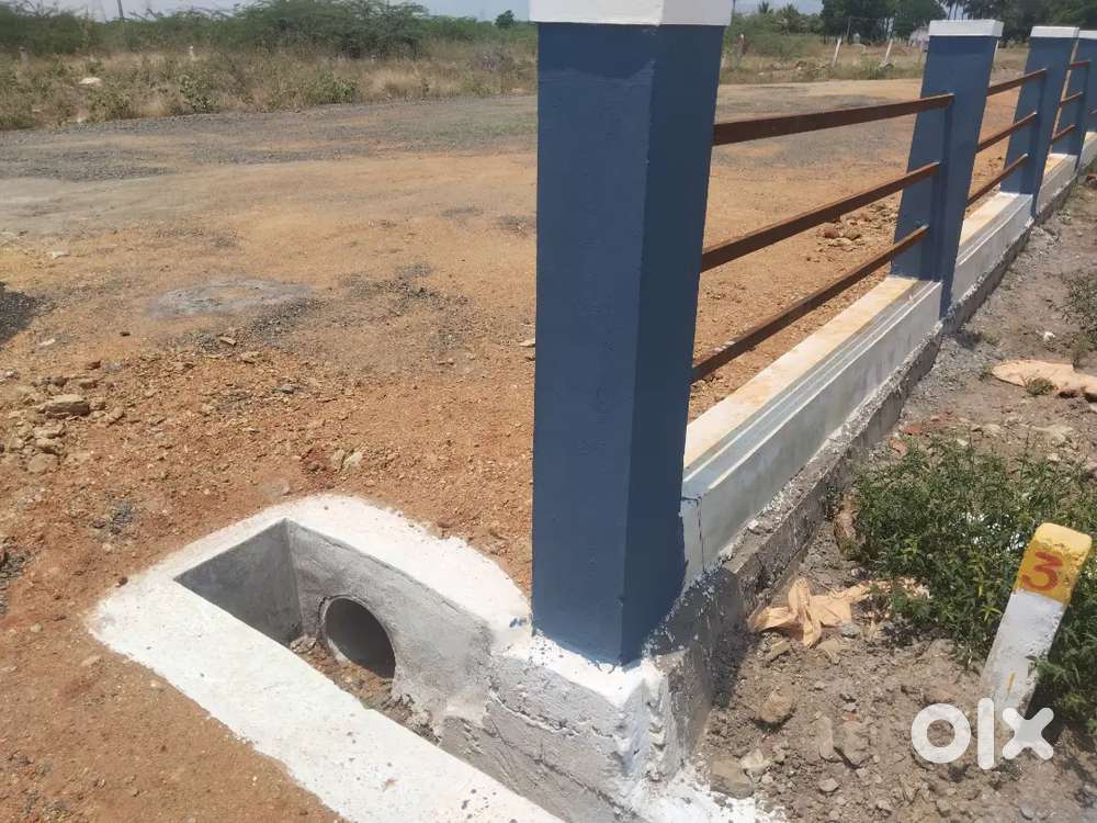 Theni gov hospital bypass NH main road DTCP RERA App plot for sale