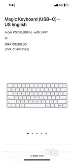 Apple magic keyboard