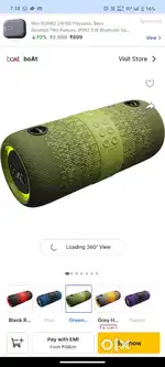 Boat stone 1200 Bluetooth speaker