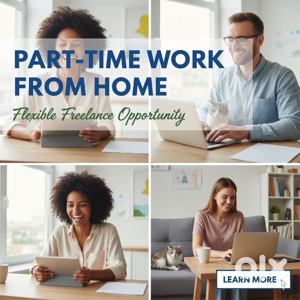 Part-Time Work From Home – Flexible Freelance Opportunity