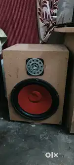 Two 10 INCH 80 watt WOOFER coloum mdf