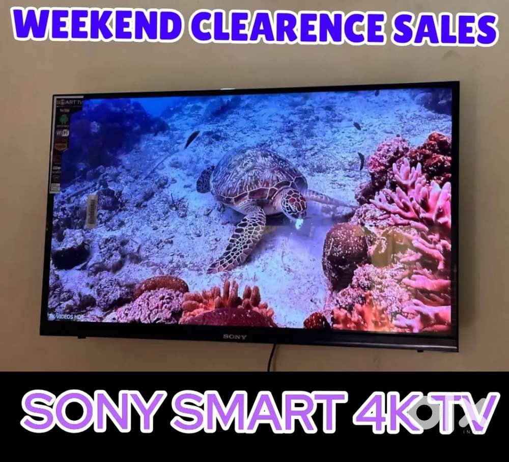Fantastic DISCOUNT SALES SONY SMART ANDROID 4k LED TV LOWEST COST