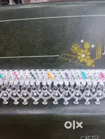 வெள்ளி கால் கொலுசுகள்