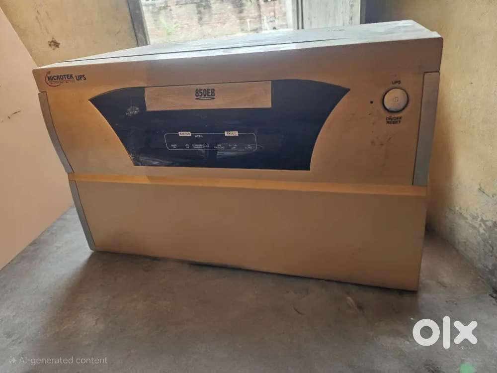 Microtek inverter and Okaya battery