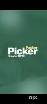 ZEPTO: Picker Packer:Bhusari Colony, Pune