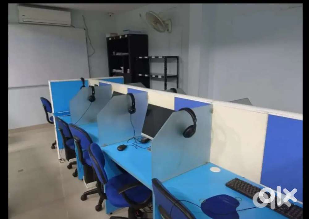 1200 sqft/3000 sqft fully furnished office Palarivattom edapally