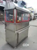 fast food stall or counter (2-burner) neat working condition For Sale