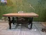 Dining table without chairs