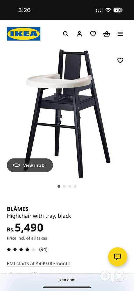 IKEA BABY high chair
