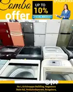 &$32 Commercial Washing Machines for Heavy-Duty Use