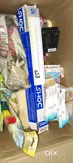 Plain book and stationery items
