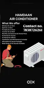 Ac on rant most affordable price in delhi