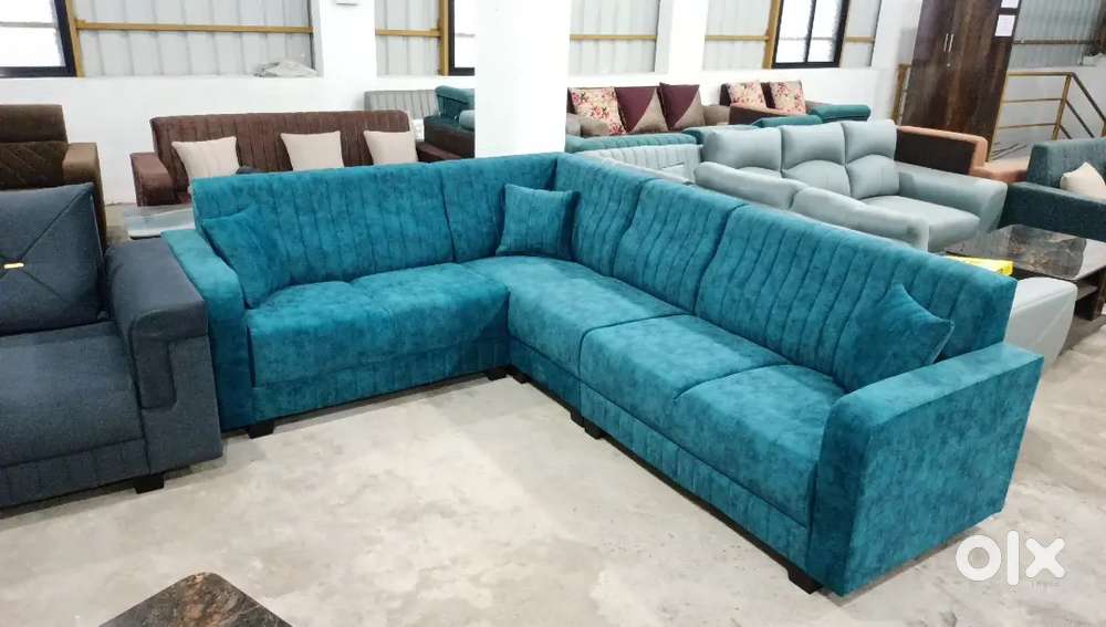 New bhilad  no tiktok lshape corner sofaset