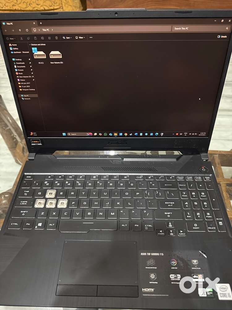 Ausu tuf gaming F 15 laptop