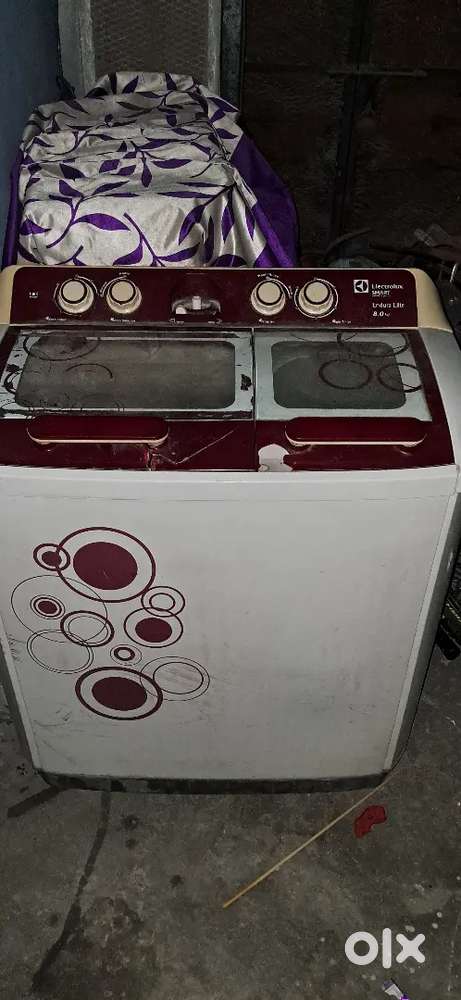 Electrolux smart 8kg top loading washing machine