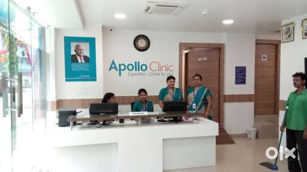 APOLLO MEDICAL CLINIC FRESHER / EXPERIENCE CANDIDATE BOTH.