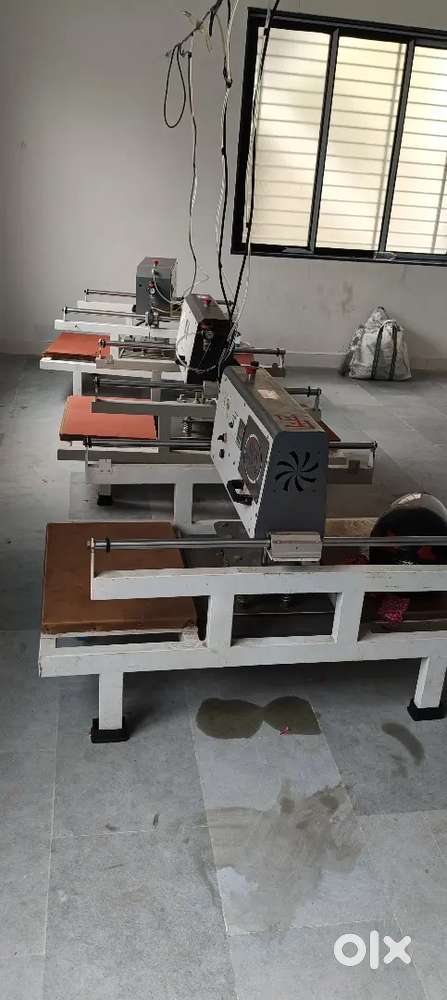 3 Hotfixing machine + compressor
