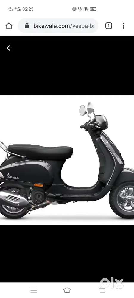 Vespa running condition