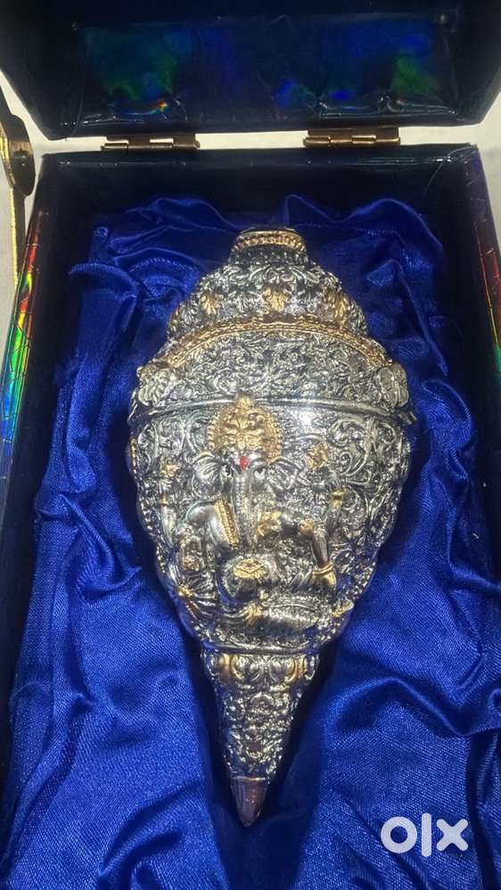 Ganesh ji silver showpiece