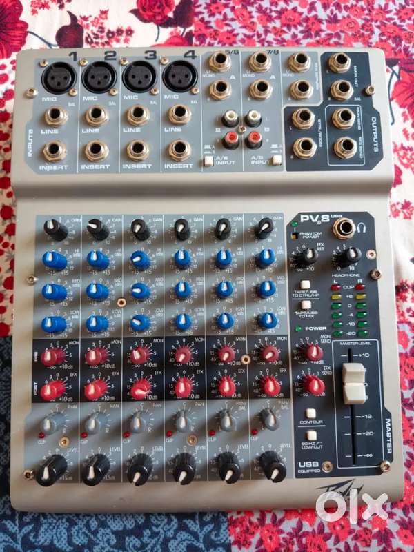 Peavey 8 Vintage Mixer equilizer