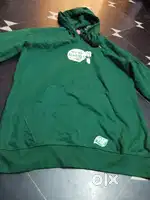 NEW L SIZE GREEN HOODI