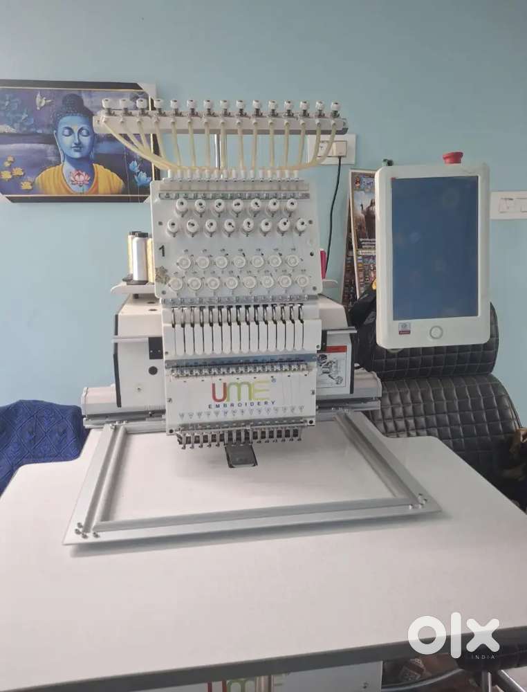 Computer embroidery machine
