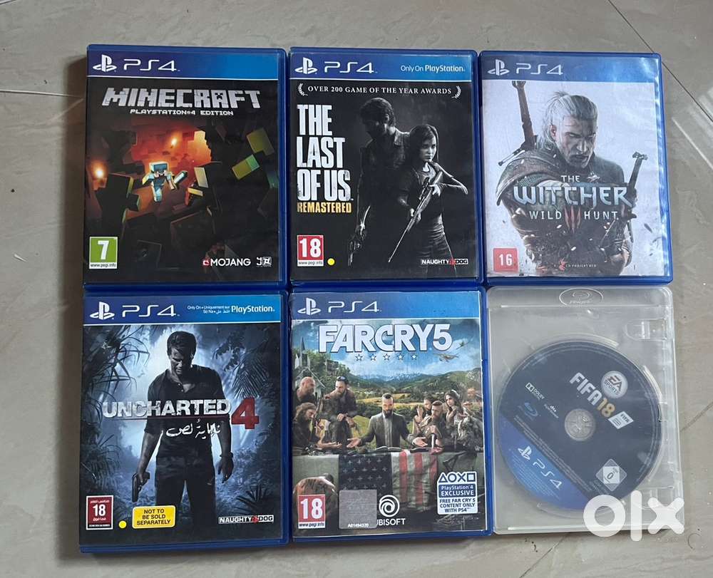 PS5, PS4, PS3 games cd discs