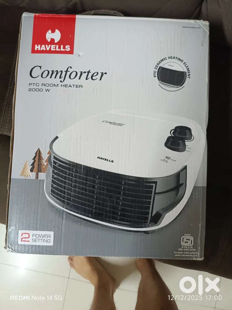 Brand new Havells heater
