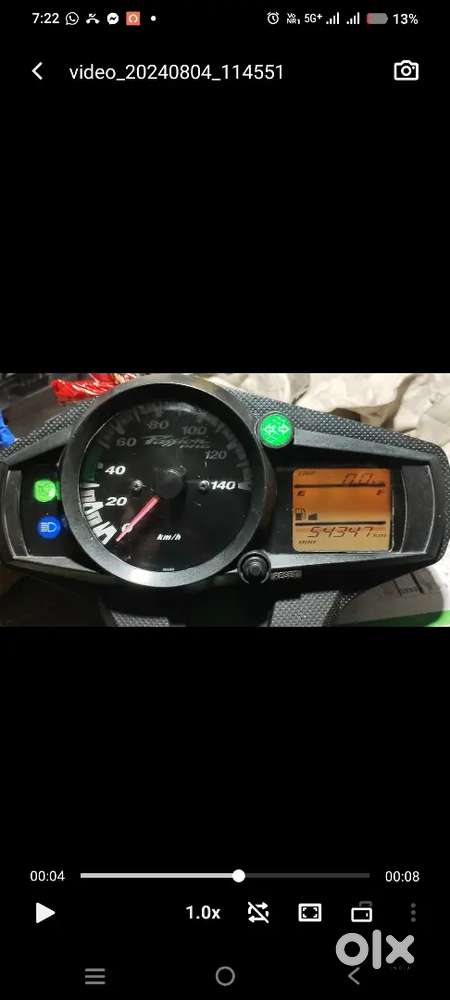 All meter available pulser NS200. pasin pro place Malappuram distinct