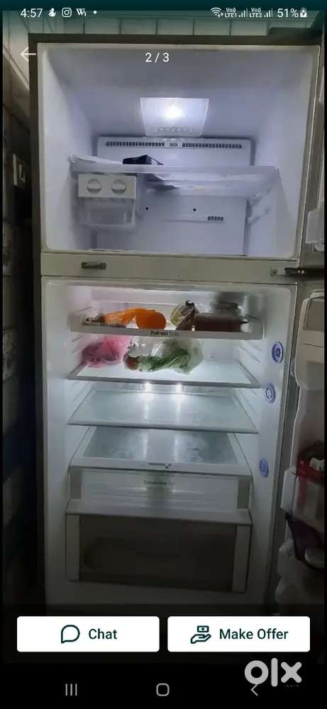 Samsung 4 star double door - 465 ltr fridge
