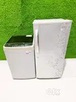Power Duo Offer, LG inverter washing machine + lg single door fridge