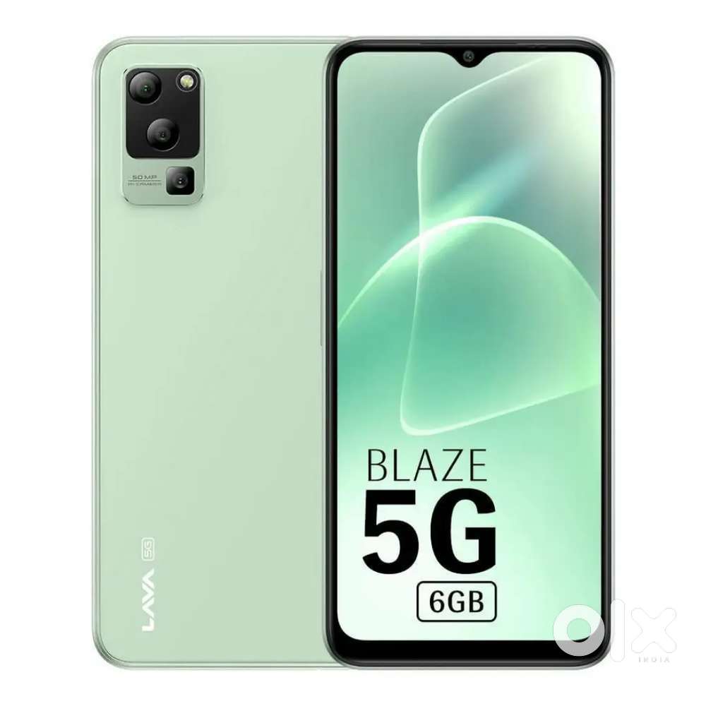 8gb ram 128 gb storage( lava blaze 5g)