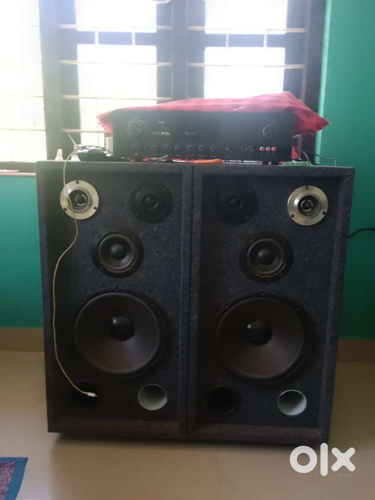 5.2assembled amp, box 10inch