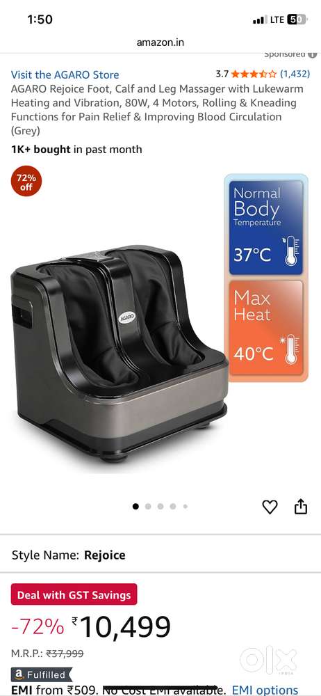 AGARO FOOT MASSAGER