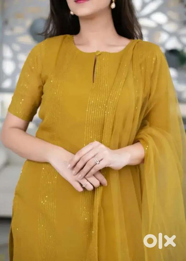 Kurta pant set with dupatta