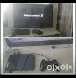 Ps2 slim varient with 2remotes