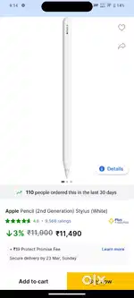 Apple pencil 2nd Gen