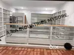 Display Showcase along with Wall Racks for medical shops available sal