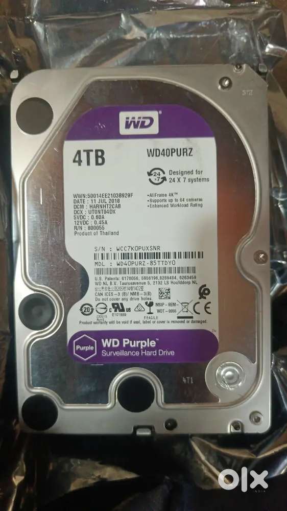 Cctv camera and old hdd