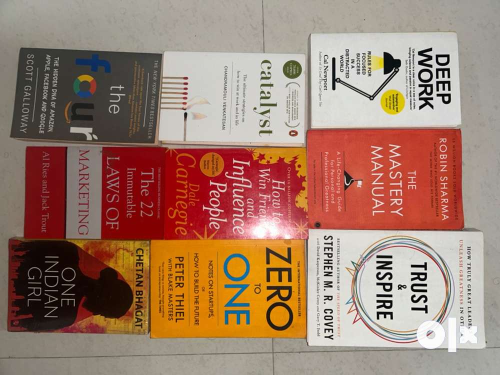 Self help motivation MBA supply chain best selling books