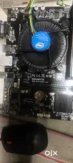 Gigabyte 110 fresh motherboard with i3 6th gen processor