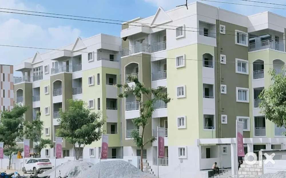 New ready to move 2 BHK semi-furnished flat for rent - Chandapura